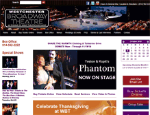 Tablet Screenshot of broadwaytheatre.com
